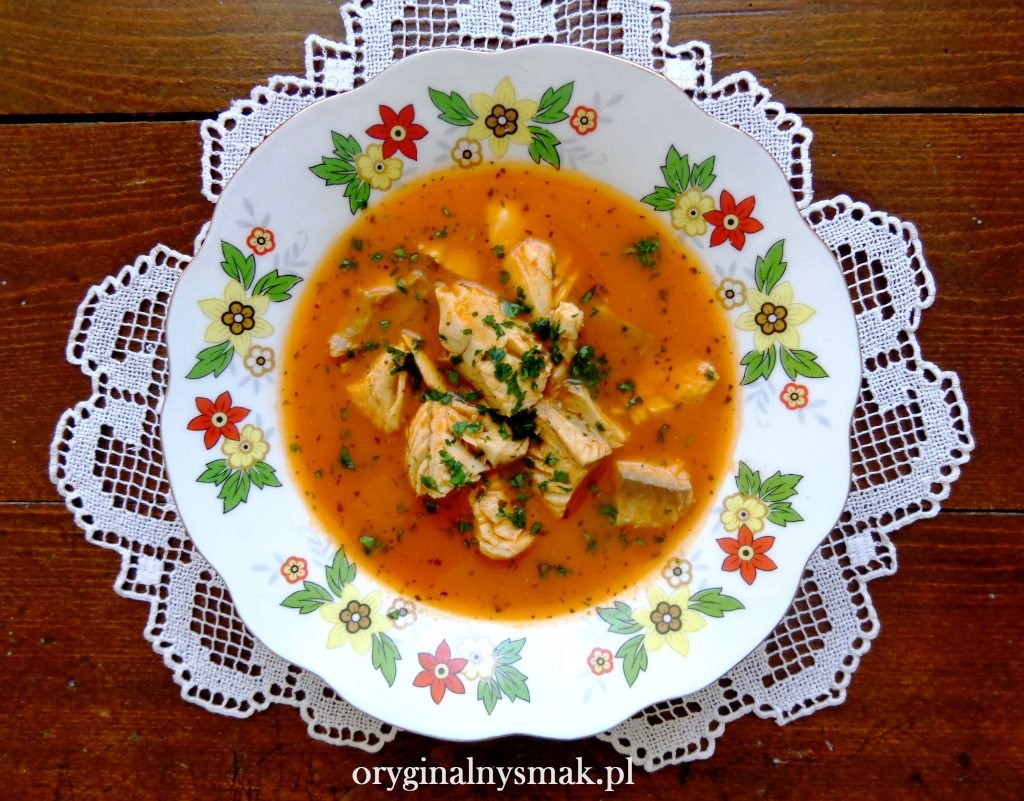 Zupa rybna pomidorowa Zupa rybna pomidorowa