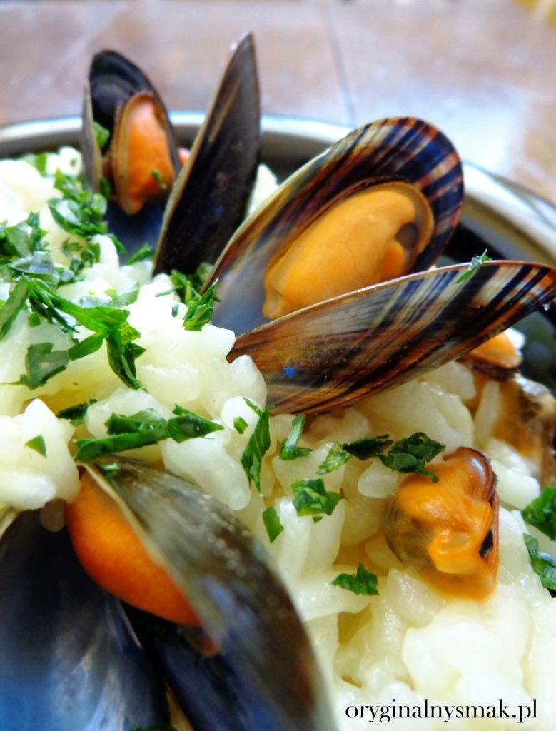 Risotto z małżami