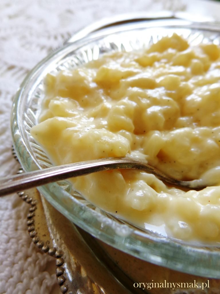 Ryż na mleku z wanilią