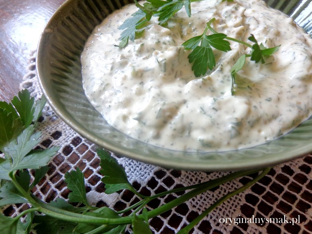 Sos tatarski z kaparami Sos tatarski z kaparami