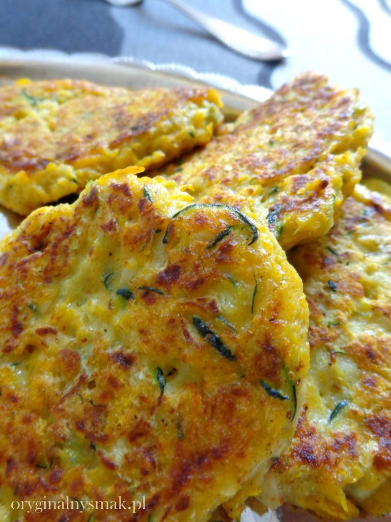 Placki z dyni i cukinii