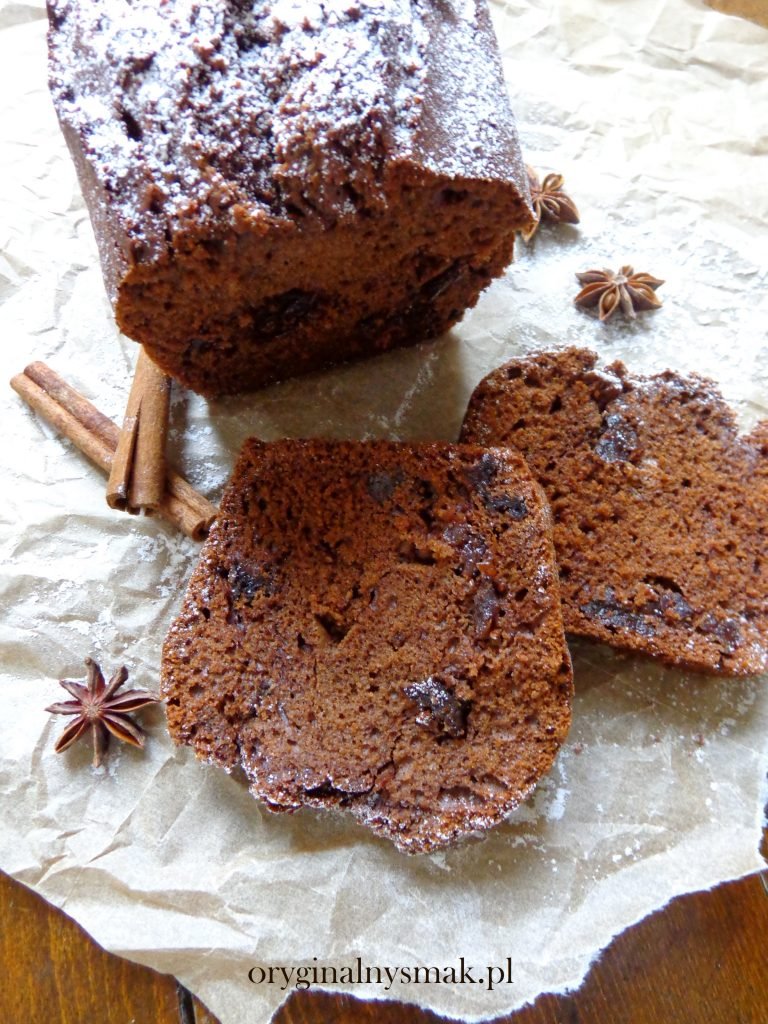 Piernik z suszonymi śliwkami Piernik z suszonymi śliwkami