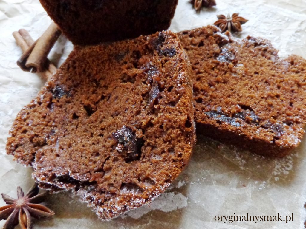 Piernik z suszonymi śliwkami Piernik z suszonymi śliwkami