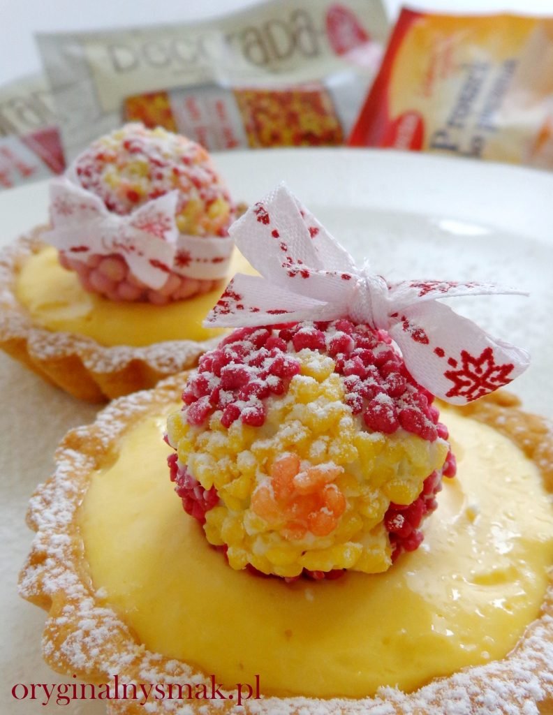 Tartaletki z kremem mango