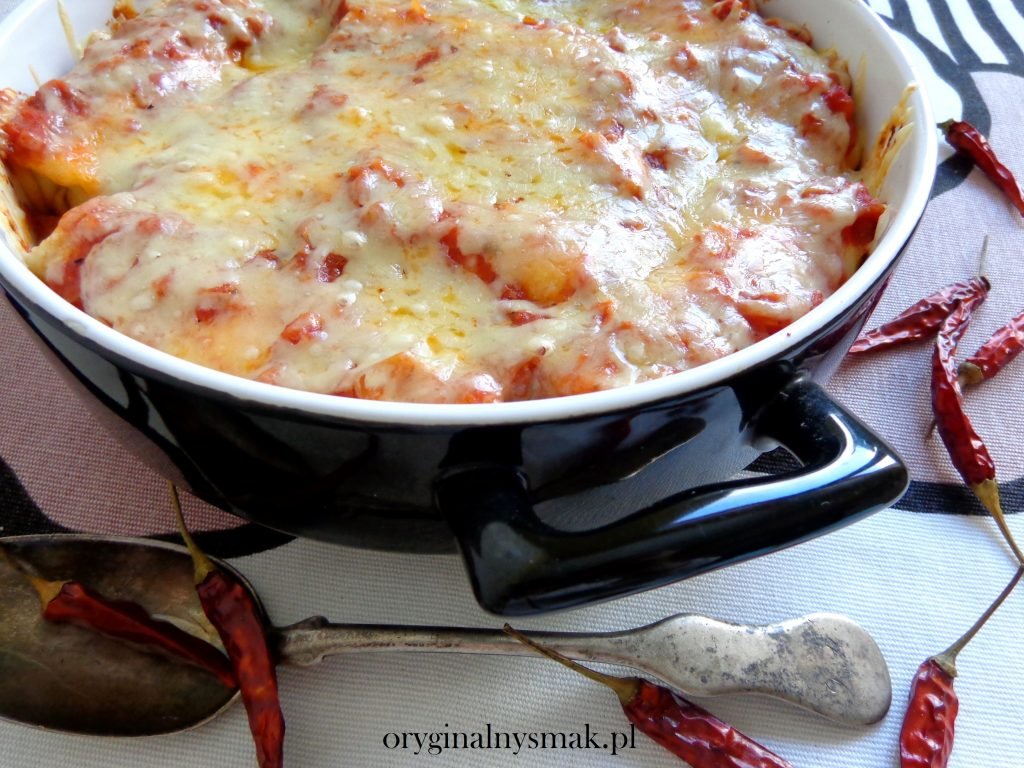 Naleśniki zapiekane po meksykańsku