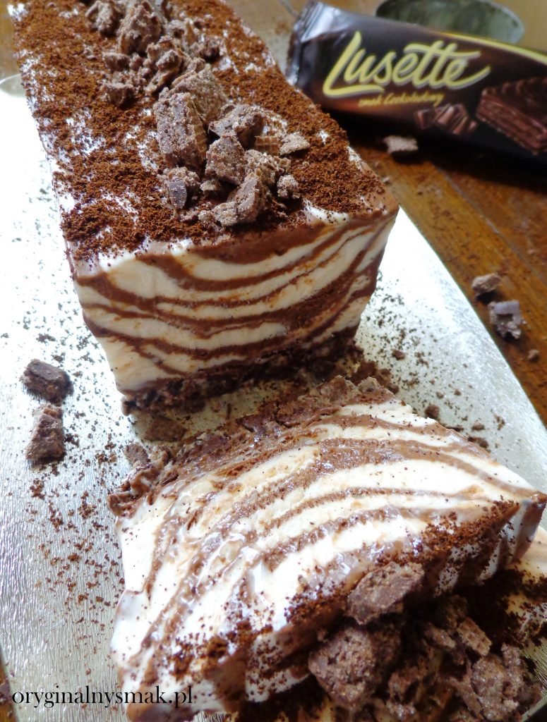 Semifreddo czekoladowo kawowe