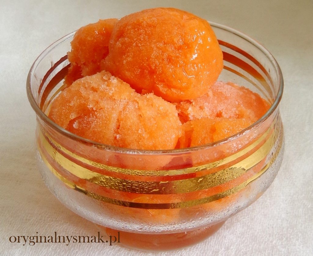 Sorbet brzoskwiniowy