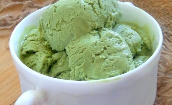 Lody z herbatą matcha