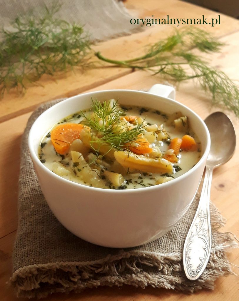 Zupa z fasolki szparagowej