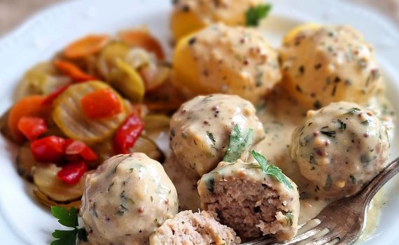 Pulpeciki w sosie musztardowym