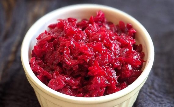 Buraczki z jabłkiem na zimno