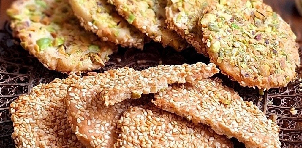 Barazek (ciasteczka sezamowo-pistacjowe)