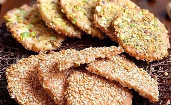 Barazek (ciasteczka sezamowo-pistacjowe)