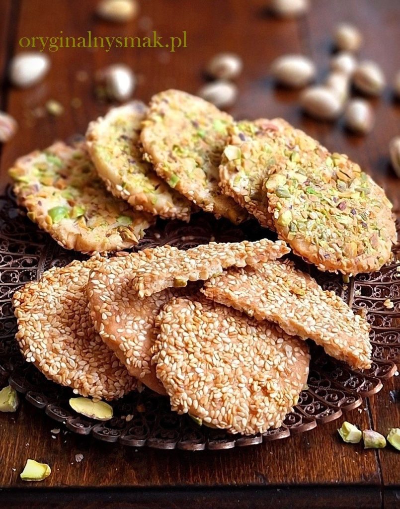Barazek (ciasteczka sezamowo-pistacjowe)